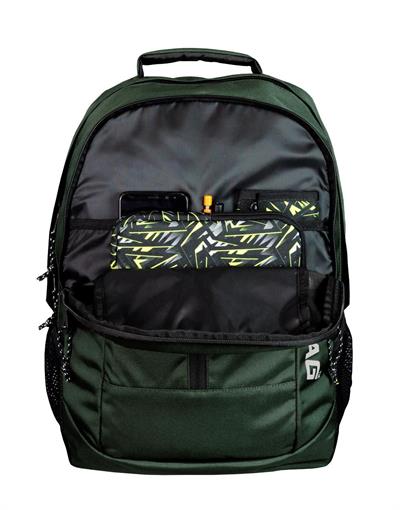 Jacbag Neo Üç Gözlü Çocuk Genç Yetişkin Haki Yeşil Sırt Çantası - Erkek