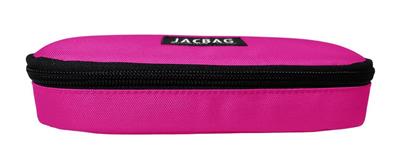Jacbag Oval Medium Koyu Pembe Kız Çocuk Kalem Çantası