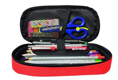 Jacbag Oval Medium Mercan Pembe Kız Çocuk Kalem Çantası