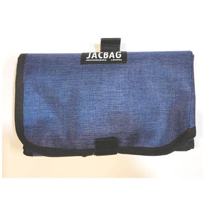 Jacbag Senior XL Lastik Ayraçlı Cepli Katlanır Lacivert Sanatsal Kalem Çantası