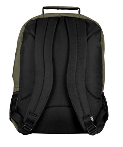 Jacbag Student Üç Bölmeli Haki Yeşil Çocuk Genç Yetişkin Sırt Çantası - Okul, Günlük Seyahat