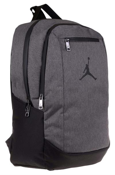 Jordan Air Arizona Gri Üç Bölmeli Erkek Çocuk Sırt Çantası - Q3127