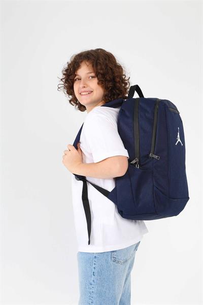 Jordan Air Arizona Lacivert Üç Bölmeli Erkek Çocuk Sırt Çantası - Q3128