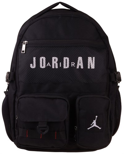 Jordan Air Beş Bölmeli Brooklyn Black Siyah Erkek Çocuk Günlük ve Okul Sırt Çantası - Q3180