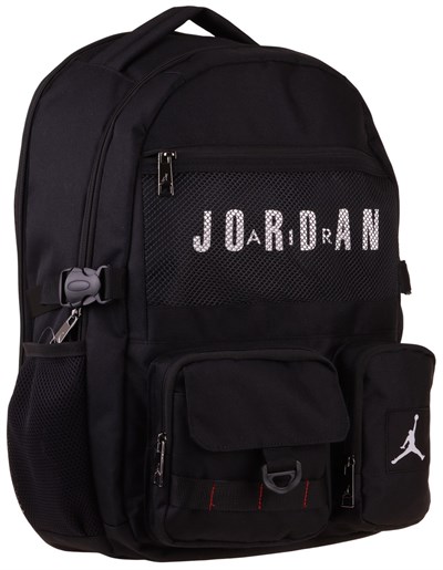 Jordan Air Beş Bölmeli Brooklyn Black Siyah Erkek Çocuk Günlük ve Okul Sırt Çantası - Q3180