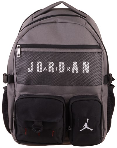 Jordan Air Beş Bölmeli Brooklyn Grey Gri Erkek Çocuk Günlük ve Okul Sırt Çantası - Q3182