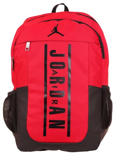 Jordan Air Boston Kırmızı Renk Laptop Bölmeli Okul ve Günlük Sırt Çantası - Q3115