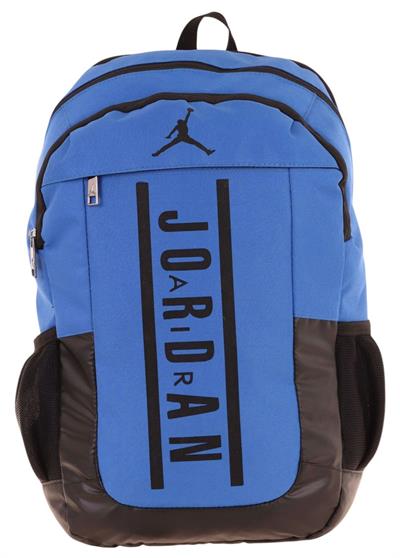 Jordan Air Boston Mavi Renk Laptop Bölmeli Okul ve Günlük Sırt Çantası - Q3116