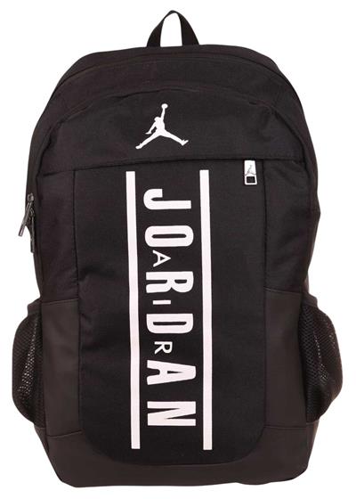 Jordan Air Boston Siyah Renk Laptop Bölmeli Okul ve Günlük Sırt Çantası - Q3112