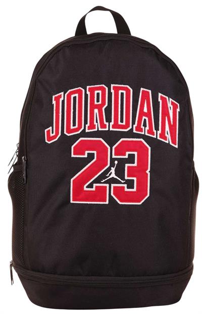 Jordan Air Chicago Siyah Üç Gözlü Jordan 23 Yazılı Okul ve Günlük Sırt Çantası - Erkek - Q3132