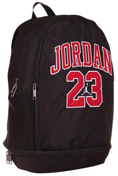 Jordan Air Chicago Siyah Üç Gözlü Jordan 23 Yazılı Okul ve Günlük Sırt Çantası - Erkek - Q3132