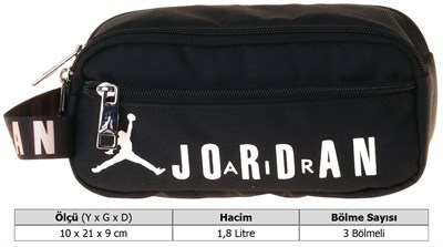 Jordan Air Cleveland Black Erkek Çocuk Siyah Kalemlik/Kalem Kutusu - Q3169