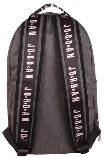 Jordan Air Georgia Gri, Erkek Çocuk, Dört Bölmeli Okul ve Günlük Sırt Çantası - Q3146