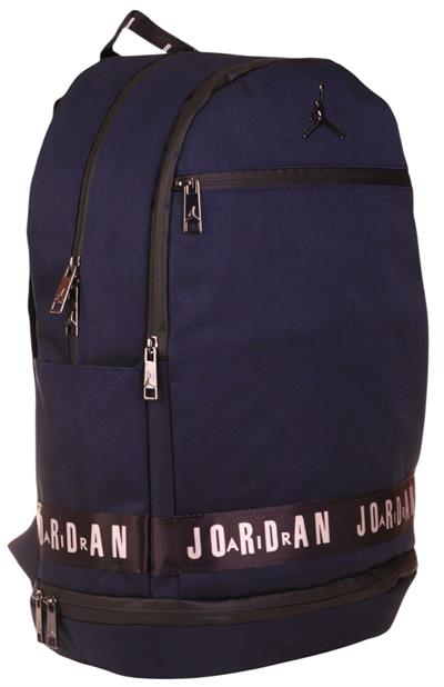 Jordan Air Georgia Lacivert, Erkek Çocuk, Dört Bölmeli Okul ve Günlük Sırt Çantası - Q3148