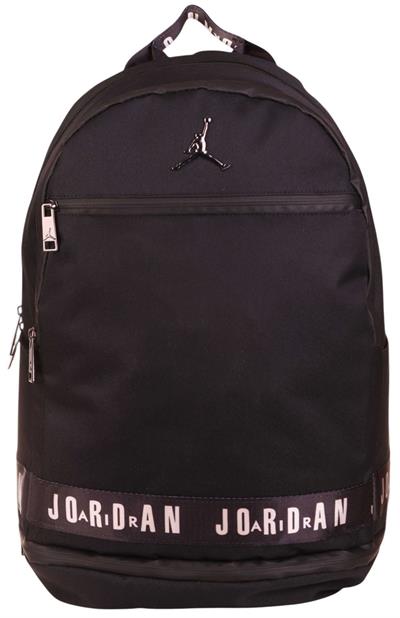 Jordan Air Georgia Siyah, Erkek Çocuk, Dört Bölmeli Okul ve Günlük Sırt Çantası - Q3149