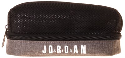 Jordan Air Houston Grey Erkek Çocuk Gri Üç Gözlü Kalemlik/Kalem Çantası - Q3177