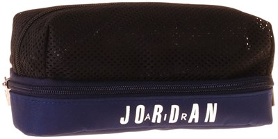 Jordan Air Houston Navy Blue Erkek Çocuk Lacivert Üç Gözlü Kalemlik/Kalem Çantası - Q3179