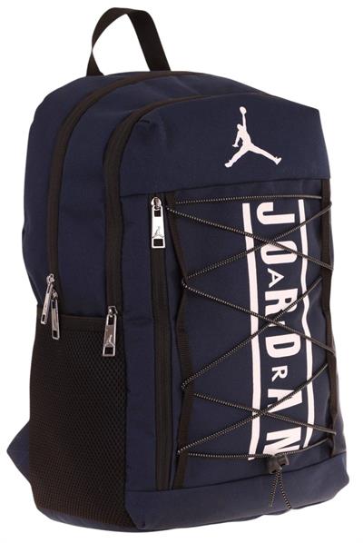 Jordan Air New Orlieans Lacivert Beyaz Üç Bölmeli Okul, Günlük, Seyahat Sırt Çantası - Erkek - Q3158