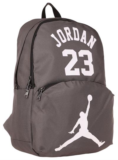 Jordan Air Okul ve Günlük Sırt Çantası (Minnesota Gri) - Erkek - Üç  Bölmeli - Q3130
