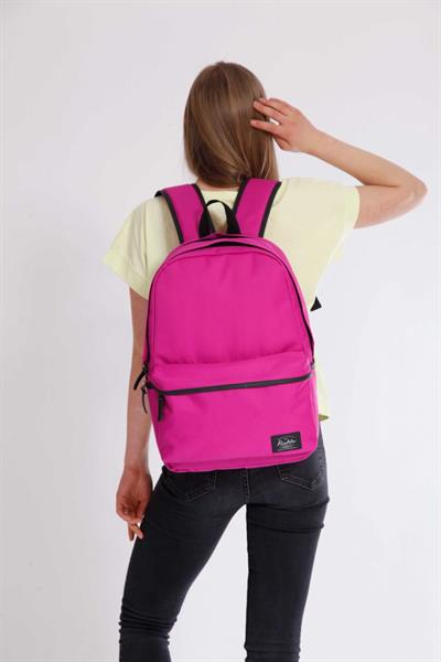 Kaukko Basic Fuşya Okul ve Günlük Sırt Çantası