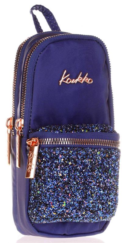 Kaukko Bright Lacivert Taşlı Junior Bag Çanta Şekilli Kalem Çantası - Kız