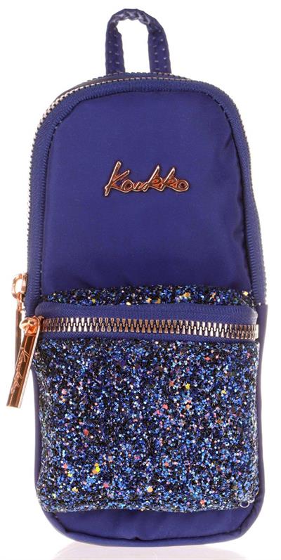Kaukko Bright Lacivert Taşlı Junior Bag Çanta Şekilli Kalem Çantası - Kız