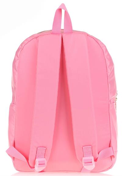 Kaukko Bright Pembe Su Yeşili Okul ve Günlük Sırt Çantası - Kız - Kapitone Rose