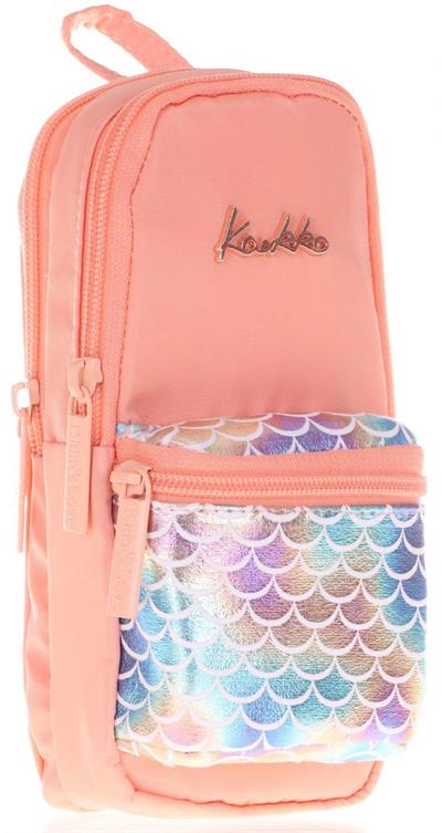 Kaukko Bright Scale Somon Junior Bag Çanta Şekilli Kalem Çantası - Kız