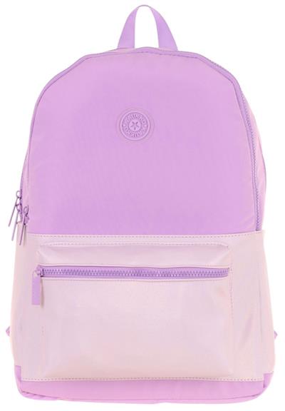 Kaukko Cube Üç Bölmeli Kız Çocuk Mor Okul Çantası - K1821