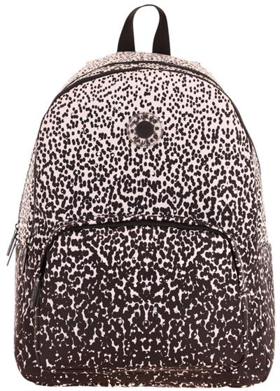 Kaukko Dots Kız Çocuk Üç Bölmeli İlkokul ve Ortaokul Çantası - Siyah Nokta Desenli - K1804