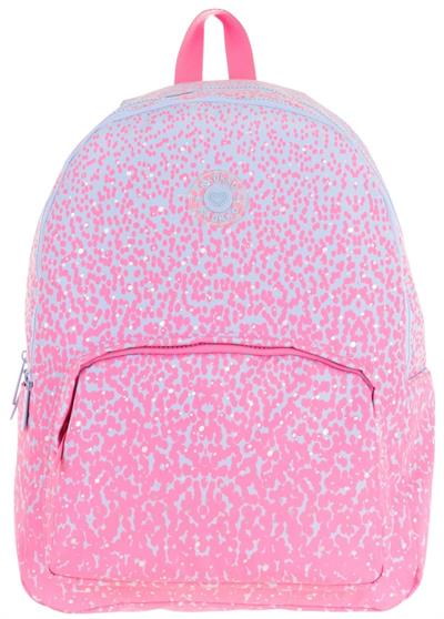 Kaukko Dots Kız Çocuk Üç Bölmeli İlkokul ve Ortaokul Çantası - Pembe Nokta Desenli - K1803
