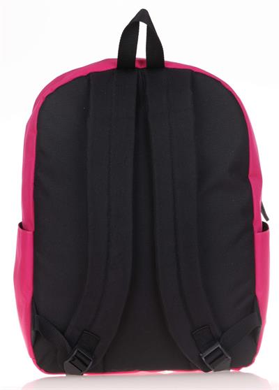 Kaukko Full Pocket Okul ve Günlük Sırt Çantası - Fuşya