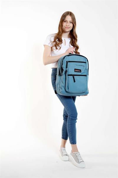 Kaukko Full Pocket Okul ve Günlük Sırt Çantası - Mavi