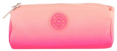 Kaukko İki Bölmeli Kız Çocuk Okul Kalem Çantası - Somon Pembe - K2711
