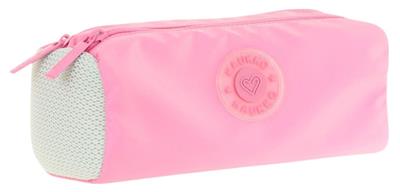 Kaukko İki Bölmeli Kız Çocuk Okul Kalem Çantası - Pembe - K2739