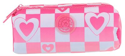 Kaukko İki Bölmeli Kız Çocuk Okul Kalem Çantası - Pembe Mavi - K2699