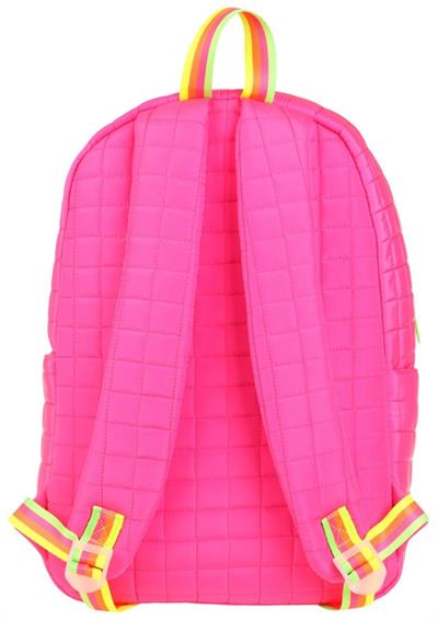 Kaukko Kapitoneli Üç Bölmeli Pembe Yeşil Kız Çocuk Okul ve Günlük Sırt Çantası - K1771