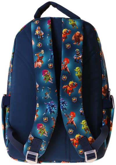 Kaukko Kids Beş Bölmeli Erkek Çocuk Boom Baskılı Lacivert İlkokul Okul Sırt Çantası - L5419