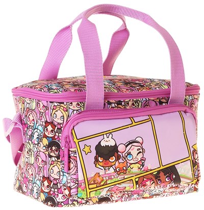 Kaukko Kids İki Bölmeli Thermo Okul Beslenme Çantası - Nagy Baskılı Pembe Renk (Kız Çocuk) - L5334