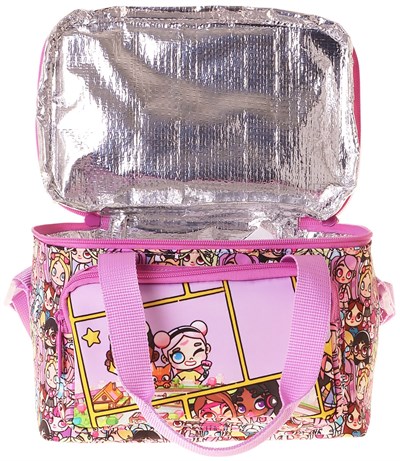 Kaukko Kids İki Bölmeli Thermo Okul Beslenme Çantası - Nagy Baskılı Pembe Renk (Kız Çocuk) - L5334