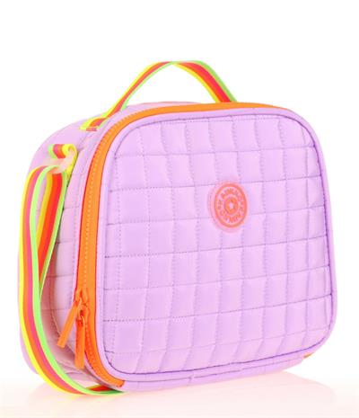 Kaukko Kids Isı Yalıtımlı Kız Çocuk Lila Turuncu Beslenme Çantası