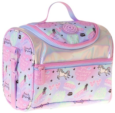 Kaukko Kids Kız Çocuk Dream Baskılı Isı Yalıtımlı Okul Beslenme Çantası (Çok Renkli) - L5344