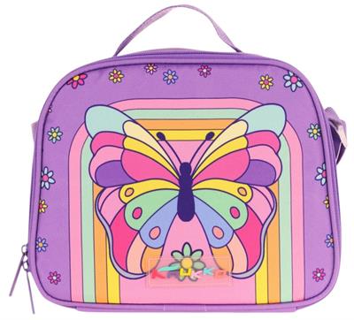 Kaukko Kids Kız Çocuk Isı Yalıtımlı Okul/Piknik Beslenme Çantası (Kelebek) L7248