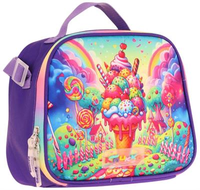 Kaukko Kids Kız Çocuk Isı Yalıtımlı Okul/Piknik Beslenme Çantası (Dondurma) L7251