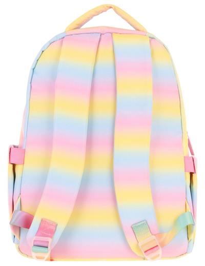 Kaukko Kids Simli Kalp ve Çiçek Detaylı Kız Çocuk Dört Bölmeli Okul Çantası - L5213