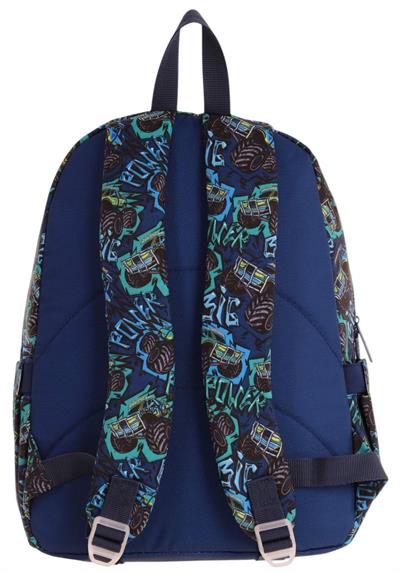 Kaukko Kids Üç Gözlü (Erkek Çocuk) Okul Sırt Çantası (Kamyon Detaylı) - L5261