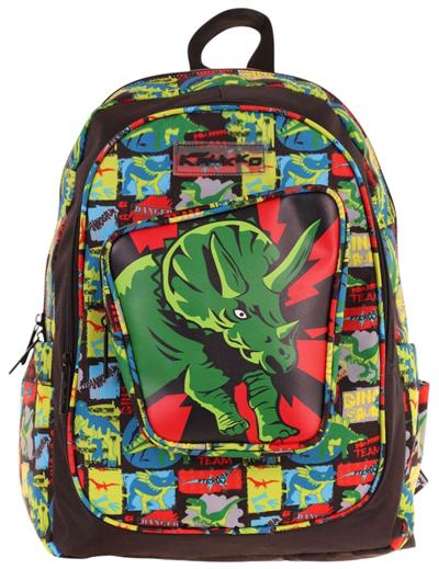 Kaukko Kids Üç Gözlü (Erkek Çocuk) Okul Sırt Çantası (3D Gergedan Detaylı) - L5263