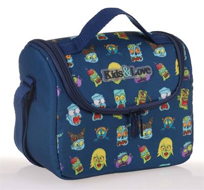 Kaukko Kids&Love Lacivert Zombie Beslenme Çantası