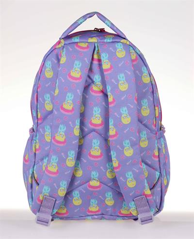 Kaukko Kids&Love Lila-Pembe Ananas Rugan İlkokul Sırt Çantası