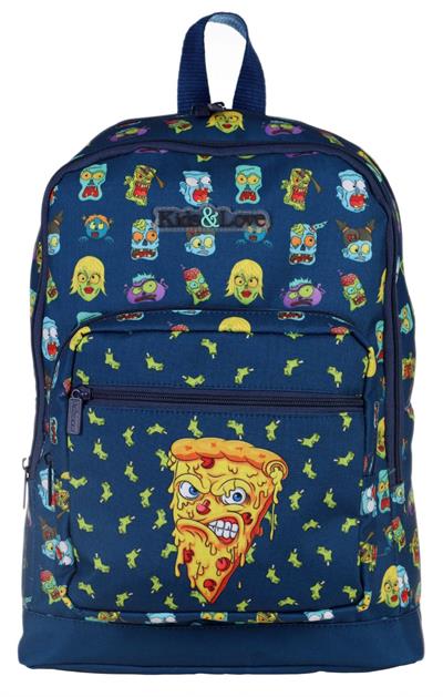 Kaukko Kids&Love Zombie Pizza İlkokul Sırt Çantası - Erkek Çocuk